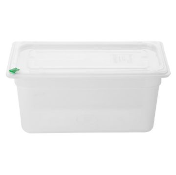Picture of Hygiplas Click PP GN Container 1/3 with Lid & 7 Colour Clips 150mm 5.3Ltr (Set 4)