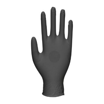 Picture of Biotouch Single Use Glove Black Nitrile Powder Free Size Small (100 pack)