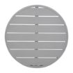 Picture of Bolero Aluminium Round Table Top Light Grey 580mm