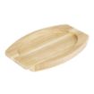 Picture of Olympia Hevea Board for Cast Iron Oval Eared Dish 260x165mm for FW817