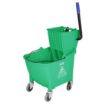 Picture of Jantex 30ltr Mop Bucket with Foot Pedal release - Green