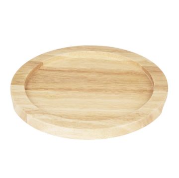 Picture of Olympia Hevea Board for Cast Iron Round Dish 254mm for GJ556