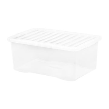 Picture of Wham Crystal Storage Box and Lid 45Ltr