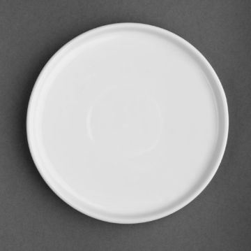 Picture of Olympia Whiteware Flat Round Plates 150mm (6 Pack)