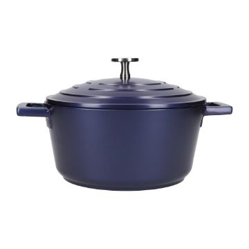 Picture of Masterclass Casserole Dish Metallic Blue 2.5Ltr