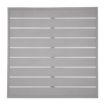 Picture of Bolero Aluminium Square Table Top Light Grey 700mm