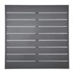 Picture of Bolero Aluminium Square Table Top Dark Grey 700mm