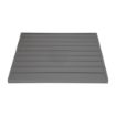 Picture of Bolero Aluminium Square Table Top Dark Grey 700mm