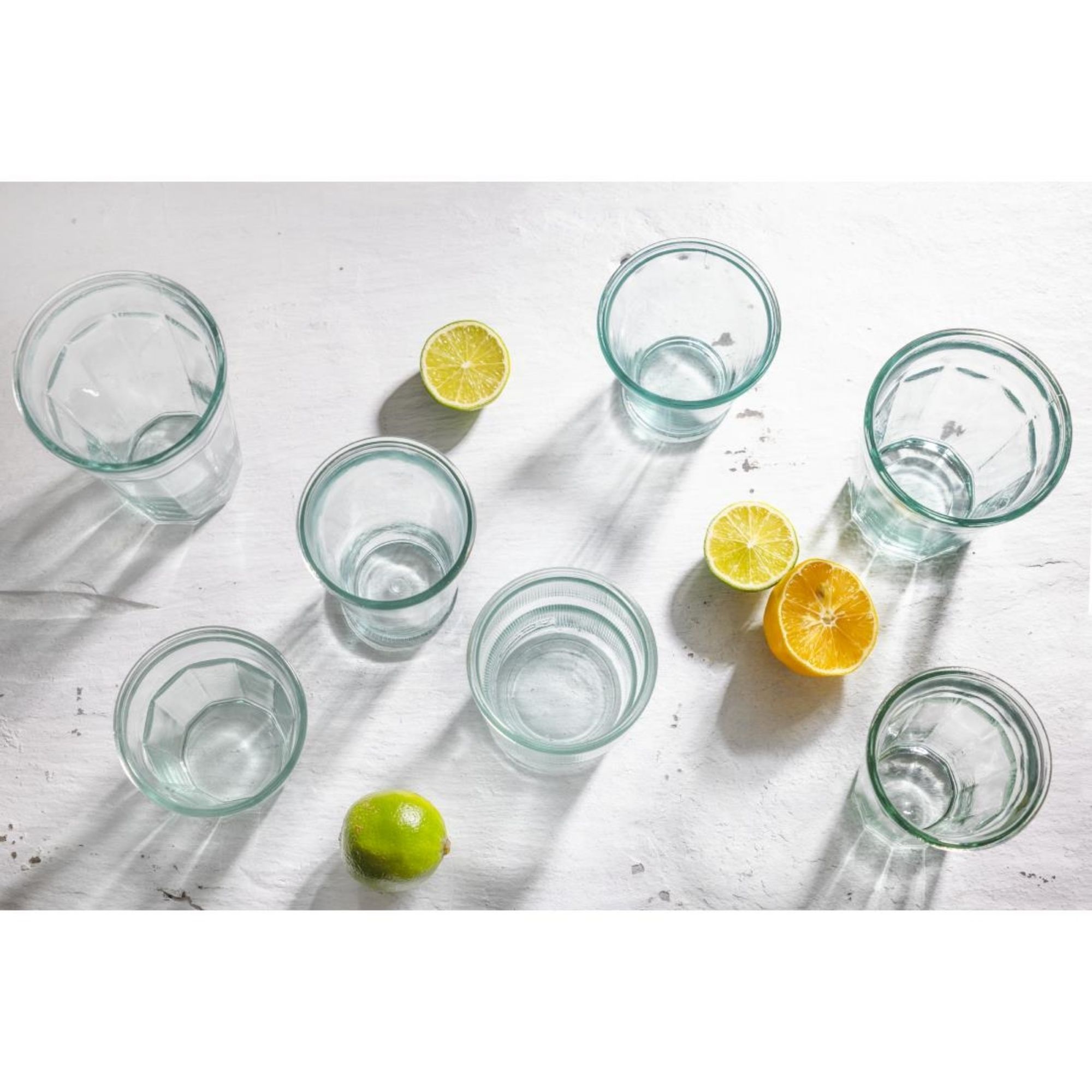 Picture of Olympia Recycled Glass Conical Tumblers 300ml (6 pack)