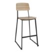 Picture of Bolero Beaufort Wooden Interior High Stools (2 Pack)
