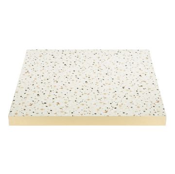 Picture of Bolero Terrazzo Style Square Table Top 700x700mm