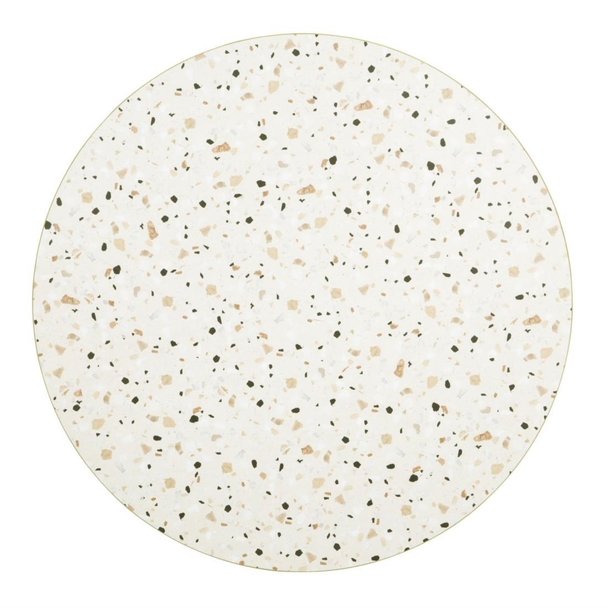 Picture of Bolero Terrazzo Style Round Table Top 600mm