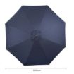 Picture of Bolero Seville Round Parasol 3m Diameter Navy Blue