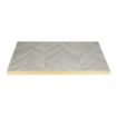 Picture of Bolero Rectangular Table Top Chevron Design 1100x 700mm