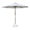 Picture of Bolero Flat Metal Parasol Base White - 18kg