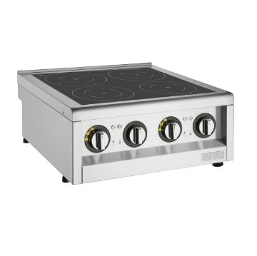 Picture of Buffalo 600 Series 4 Zone Induction Hob 2 x 3kW
