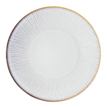 Picture of Olympia Drift Grey Embossed Coupe Plates 280mm (4 pack)