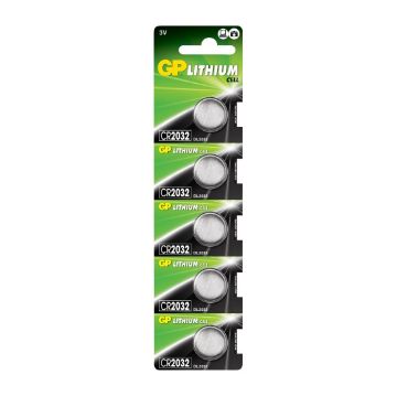 Picture of GP Button Battery CR2032 (5 Pack)