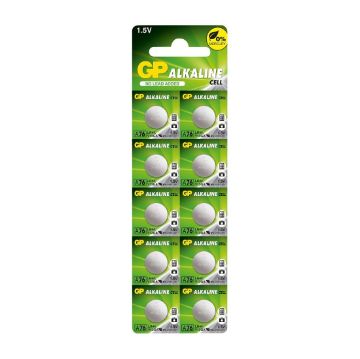 Picture of GP  Battery LR44 A76 (10 Pack)