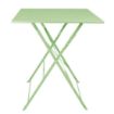 Picture of Bolero Perth Light Green Pavement Style Table Square 600mm