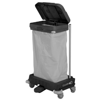 Picture of Numatic SAX120PR Mobile Waste Sack Holder with Lid 120Ltr