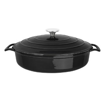 Picture of Vogue Round Sauté Pan 28cm Black