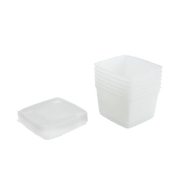 Picture of Matfer Bourgeat Soft Modulus Flexible Food Storage Container Box 1.5Ltr (6 Pack)