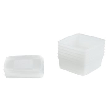 Picture of Matfer Bourgeat Soft Modulus Flexible Food Storage Container Box 1Ltr (6 Pack)
