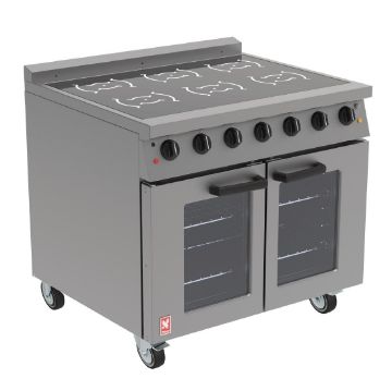 Picture of Falcon Dominator One Series 6 zone Induction Range on Castors E163i