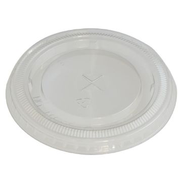 Picture of eGreen RPET Flat Lid with Straw Hole 93mm (1000 Pack)