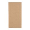 Picture of Fiesta Recyclable Recycled Dinner Napkin Kraft 40x40cm 2ply 1/8 Fold (2000 Pack)