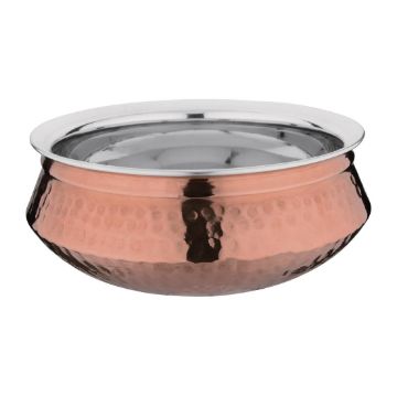 Picture of Olympia Large Handi Serving Dish Copper 1.5Ltr