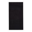 Picture of Fiesta Recyclable Dinner Napkin Black 40x40cm 3ply 1/8 Fold (1000 Pack)