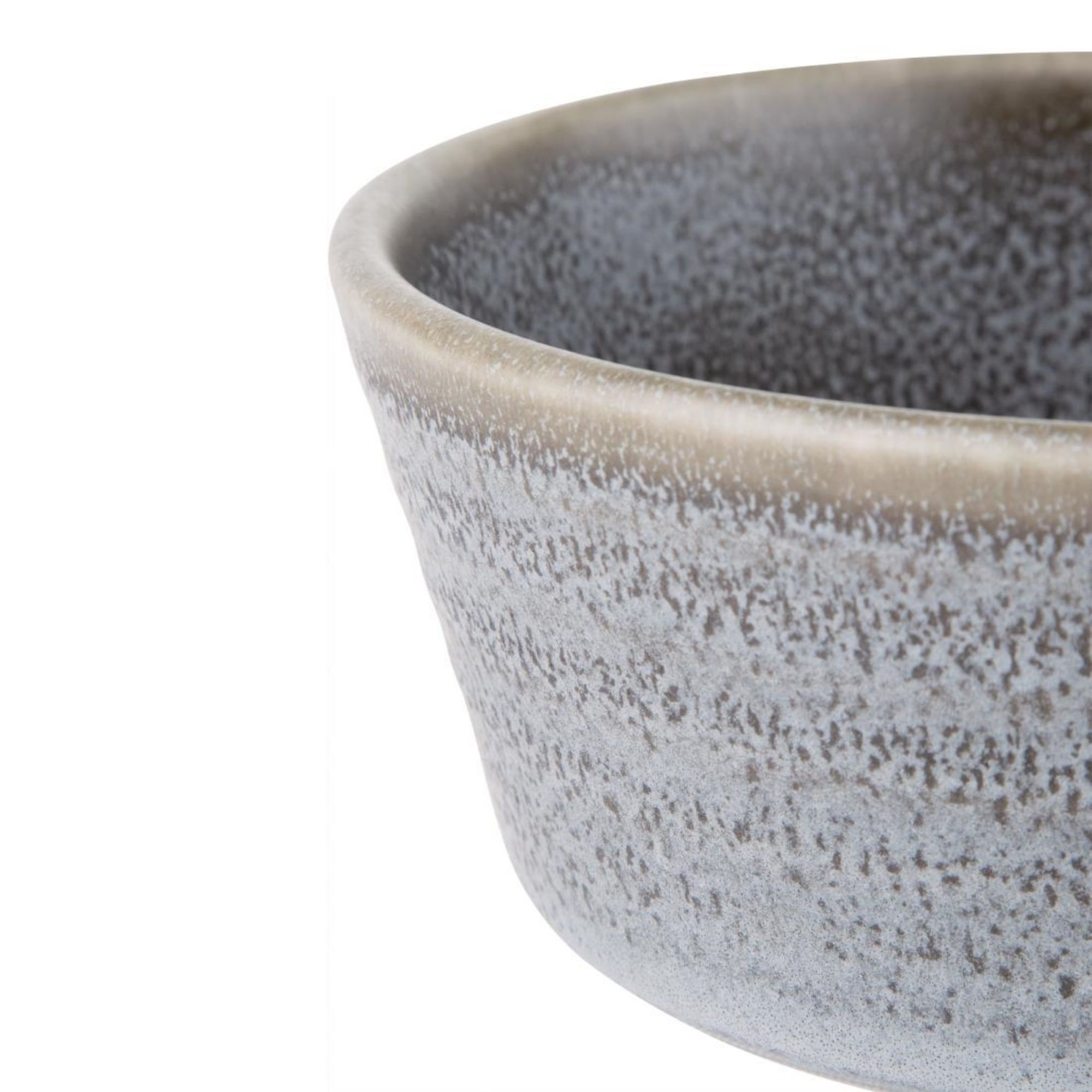 Picture of Olympia Cavolo Flat Round Bowls Charcoal Dusk 143mm (6 Pack)