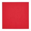 Picture of Fiesta Recyclable Lunch Napkin Red 33x33cm 2ply 1/4 Fold (2000 Pack)