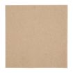 Picture of Fiesta Recyclable Recycled Cocktail Napkin Kraft 24x24cm 2ply 1/4 Fold (4000 Pack)