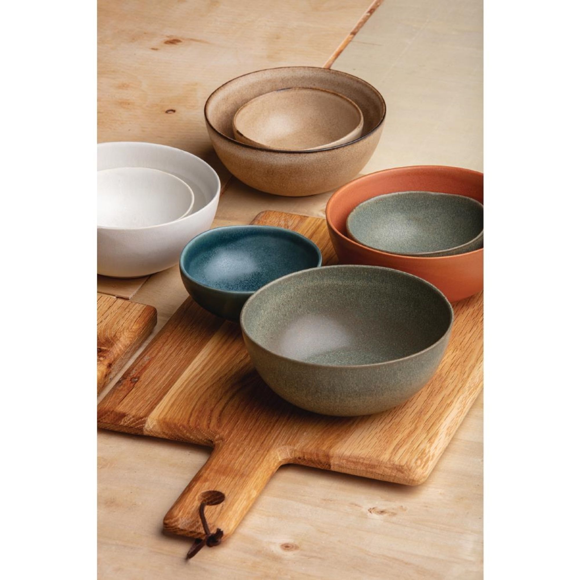 Picture of Olympia Build-a-Bowl Deep Bowls White 150mm (6 Pack)