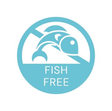 Picture of Vogue Removable Fish-Free Food Packaging Labels (1000 pack)