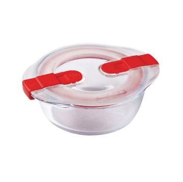 Picture of Pyrex Cook and Heat Round Dish with Lid 350ml
