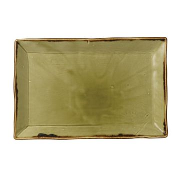 Picture of Dudson Harvest Rectangular Trays Green 230 x 336mm (6 pack)