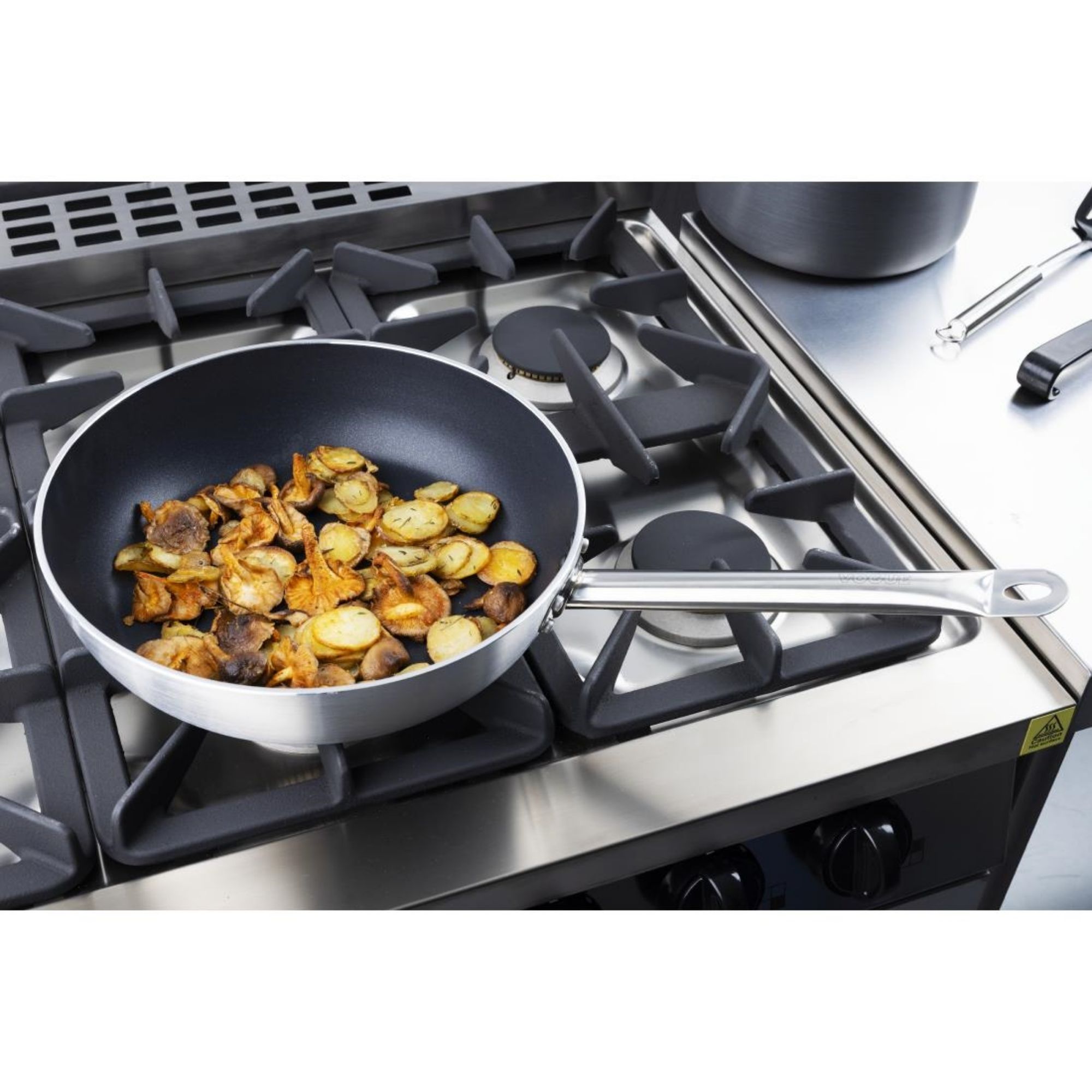 Picture of Vogue Aluminium Non-Stick Teflon Platinum Plus Sauté Pan 319mm