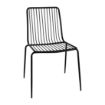 Picture of Bolero Steel Wire Dining Chairs Black (4 pack)