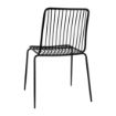 Picture of Bolero Steel Wire Dining Chairs Black (4 pack)