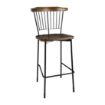 Picture of Bolero Scandi High Stools Black (2 pack)