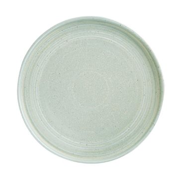 Picture of Olympia Cavolo Flat Round Plates Spring Green 270mm (4 pack)