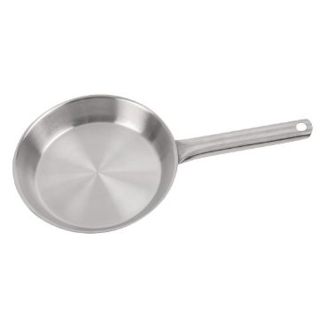 Picture of Matfer Bourgeat Tradition Stainless Steel Frying Pan 22cm