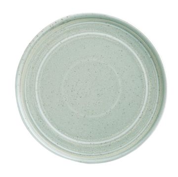 Picture of Olympia Cavolo Flat Round Plates Spring Green 220mm (6 pack)