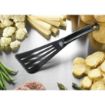 Picture of Matfer Bourgeat Pelton Exoglass Slotted Spatula 30cm Black