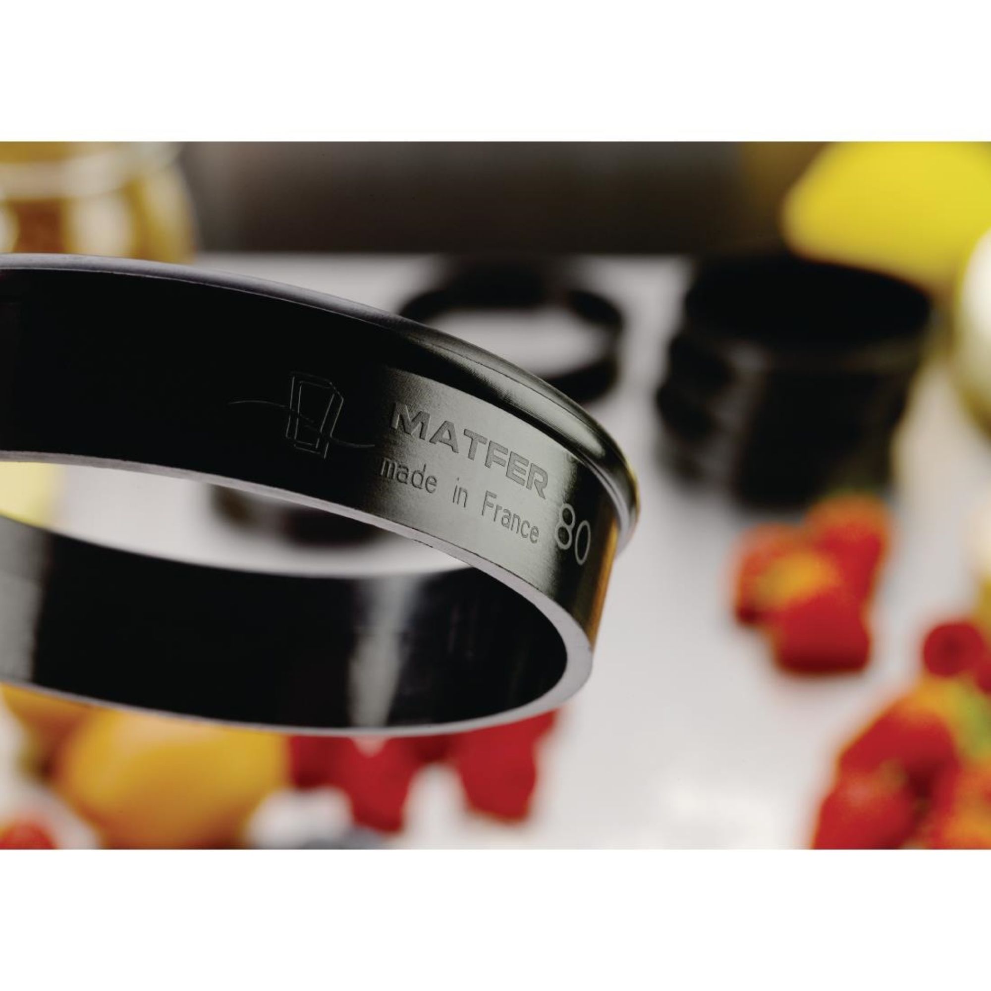 Picture of Matfer Bourgeat Exoglass Tart Ring 80mm