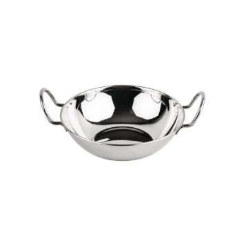 Picture of Olympia Flat Bottomed Balti Serving Dish Large 241mm